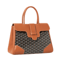 Goyard Saigon Tote Bag Black & Tan