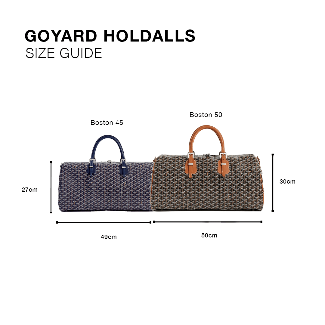 Goyard Boston 50 Bag Green