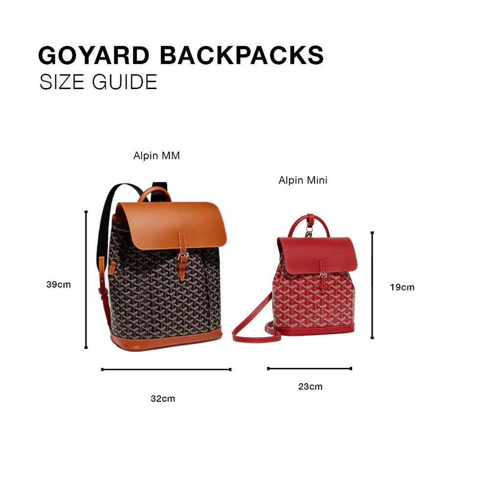 Goyard Alpin Mini Backpack Black