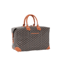 Goyard Bowling 45 Bag Black Tan