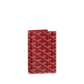 Goyard Grenelle Passport Cover Red