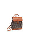 Goyard Alpin Mini Backpack Black Tan