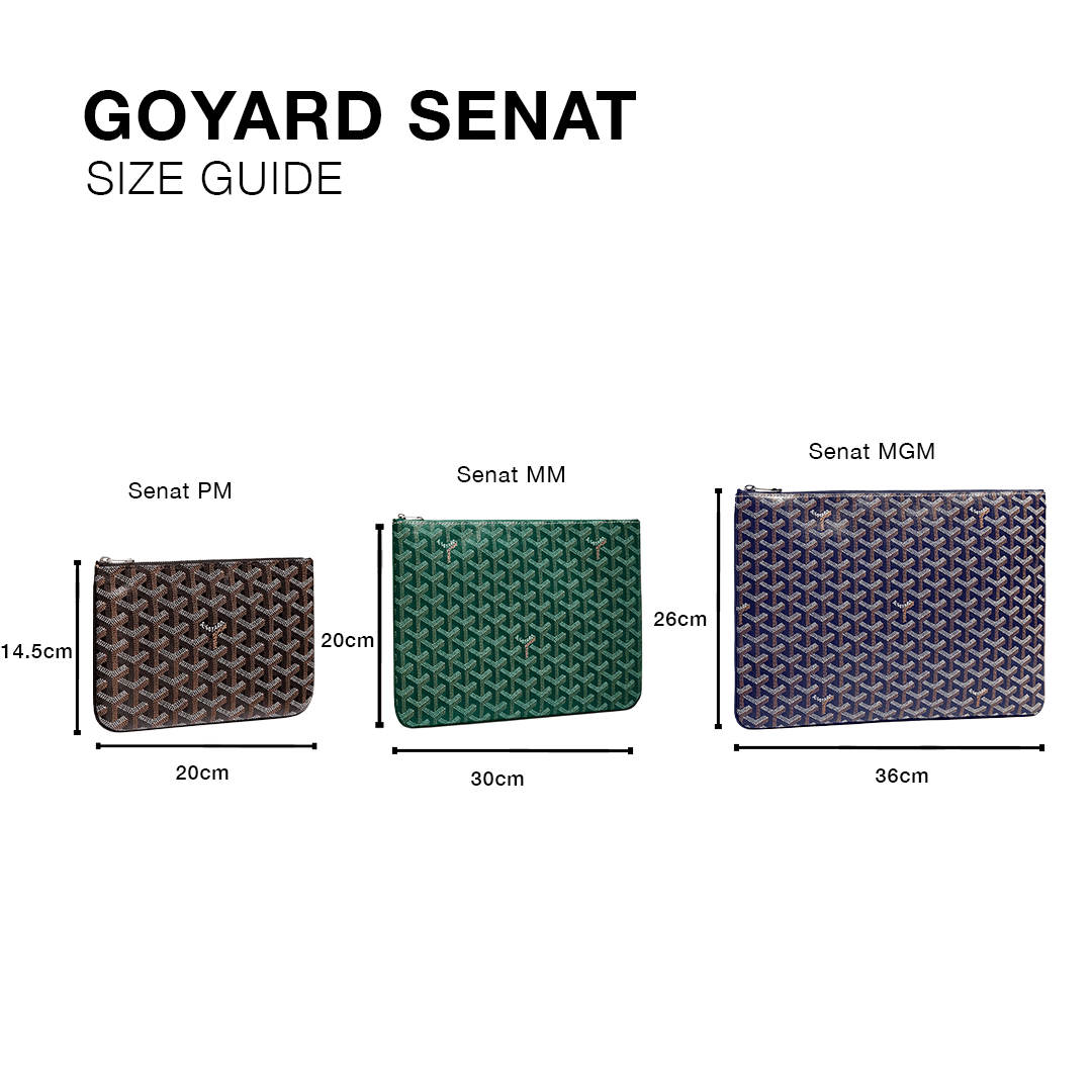 Goyard Senat PM Pouch Blue