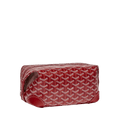 Goyard Bowling 25 Toiletry Bag Red