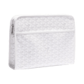 Goyard Jouvence GM Toiletry Bag White