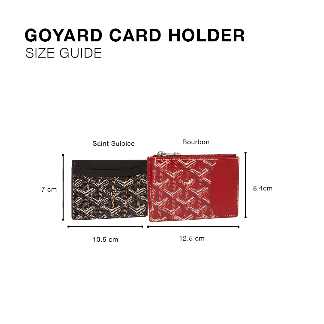 Goyard Saint Sulpice Red Card Holder
