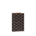Goyard Grenelle Passport Cover Black Tan