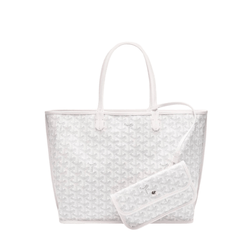 Goyard Anjou PM Bag White