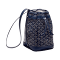 Goyard Petit Flot Bucket Bag Navy