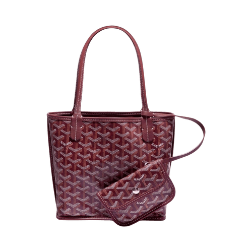 Goyard Anjou Mini Bag Burgundy