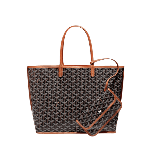 Goyard Anjou PM Bag Black Tan