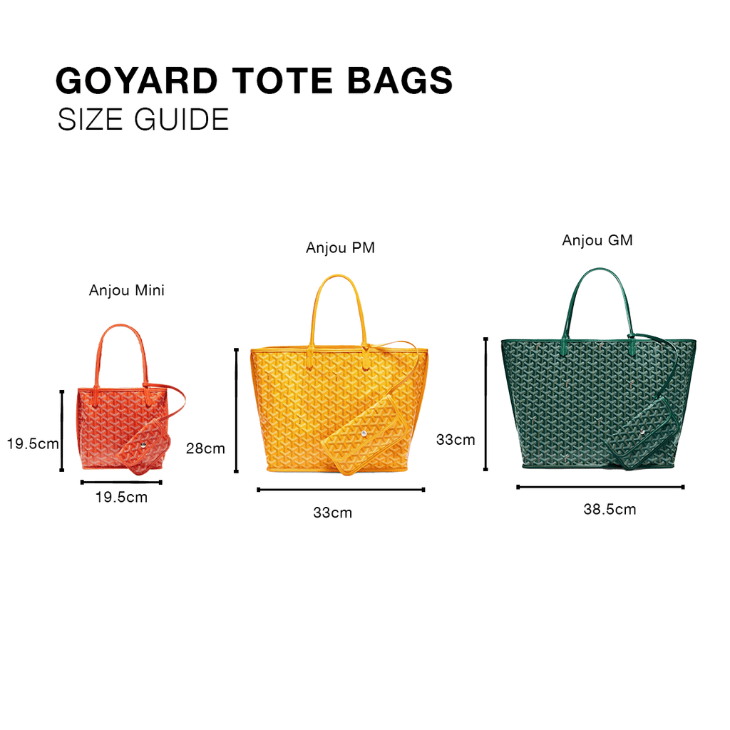 Goyard Anjou GM Bag Yellow