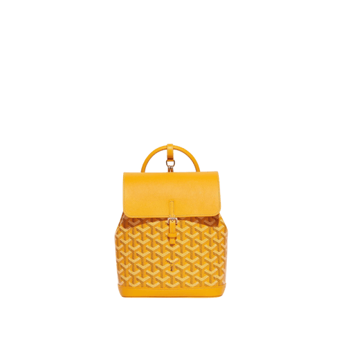 Goyard Alpin Mini Backpack Yellow