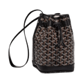 Goyard Petit Flot Bucket Bag Black