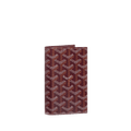 Goyard Grenelle Passport Cover Burgundy