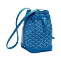 Goyard Petit Flot Bucket Bag Blue