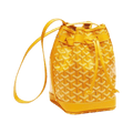 Goyard Petit Flot Bucket Bag Yellow