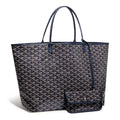 Goyard Saint Louis GM Tote Bag Navy Blue